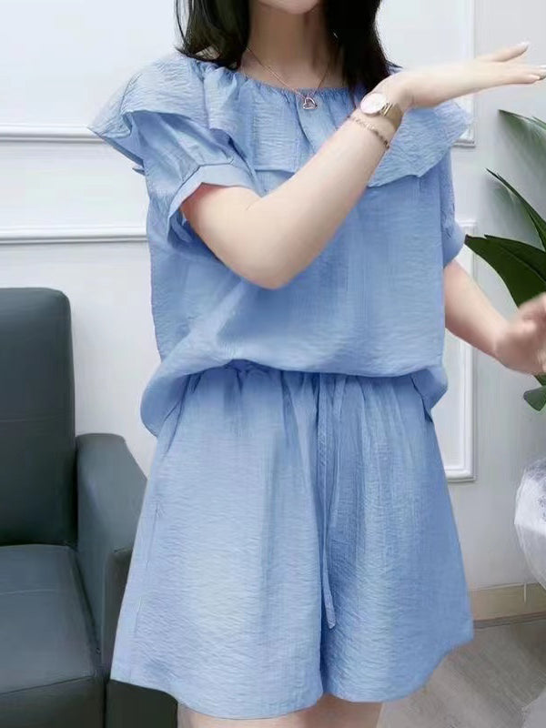 New Fashion Temperament Casual Women'S Shirt Suit