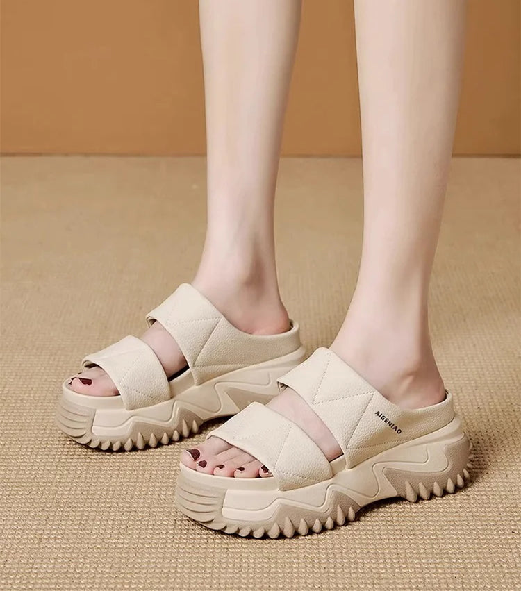 Fashionable comfortable soft sole sandals for women