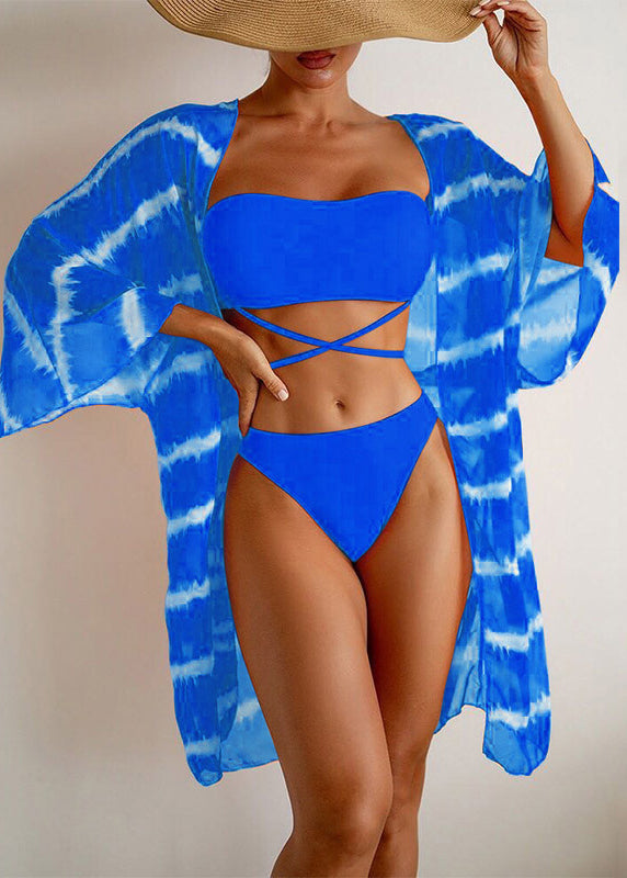 Flirty Feelings Three-Piece Swimsuit