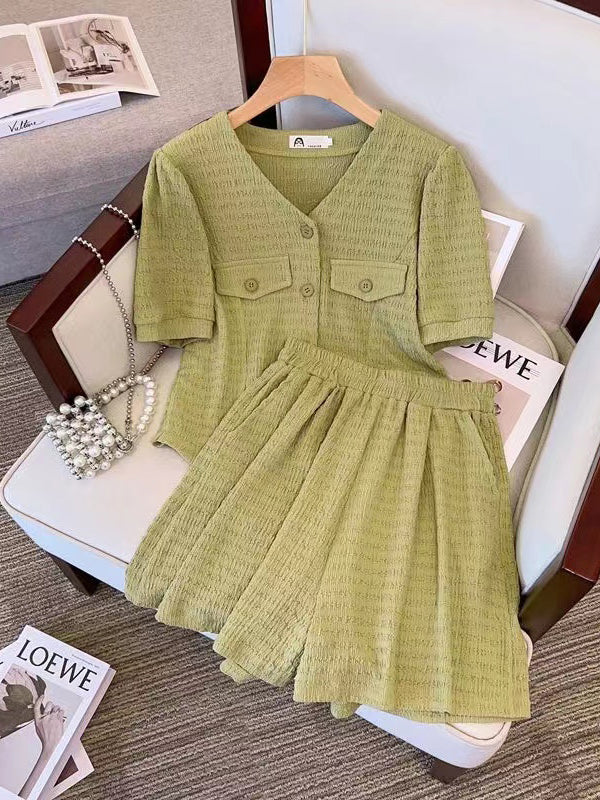 New Fashion Temperament Women'S Shirt Suit