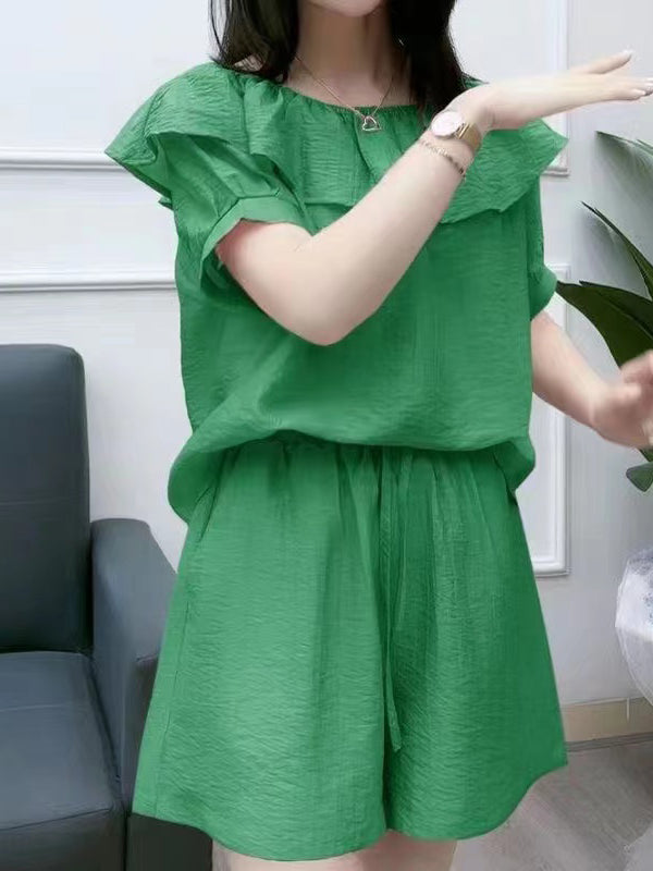 New Fashion Temperament Casual Women'S Shirt Suit