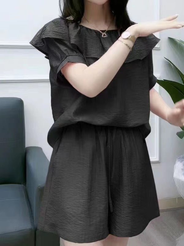 New Fashion Temperament Casual Women'S Shirt Suit