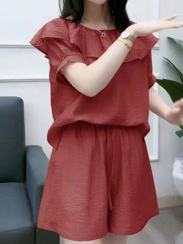 New Fashion Temperament Casual Women'S Shirt Suit