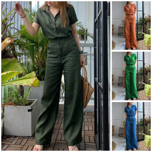 2023 New Fashion Temperament Short Sleeve Suit