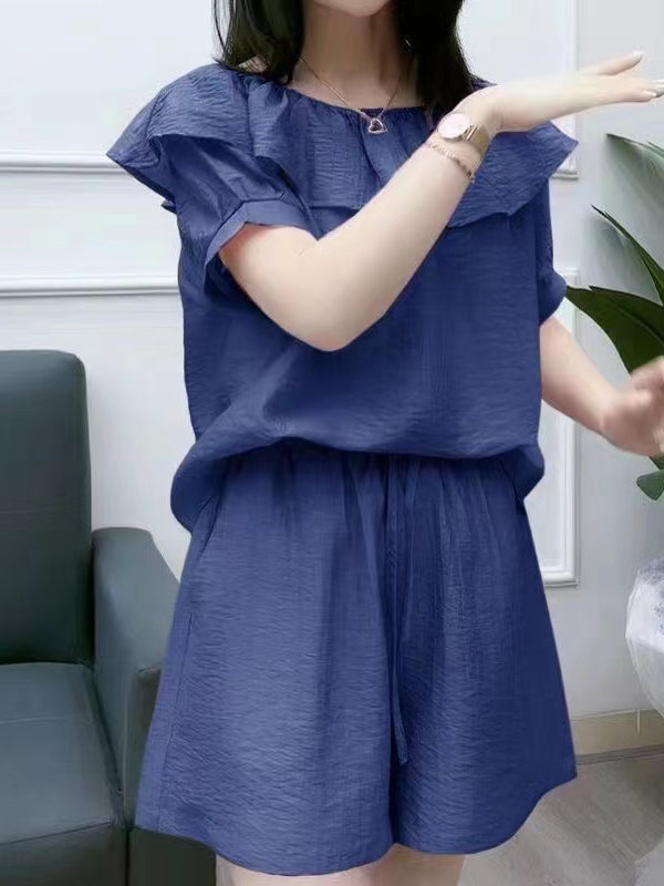 New Fashion Temperament Casual Women'S Shirt Suit