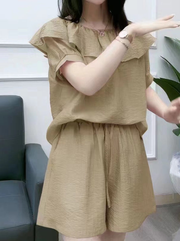 New Fashion Temperament Casual Women'S Shirt Suit