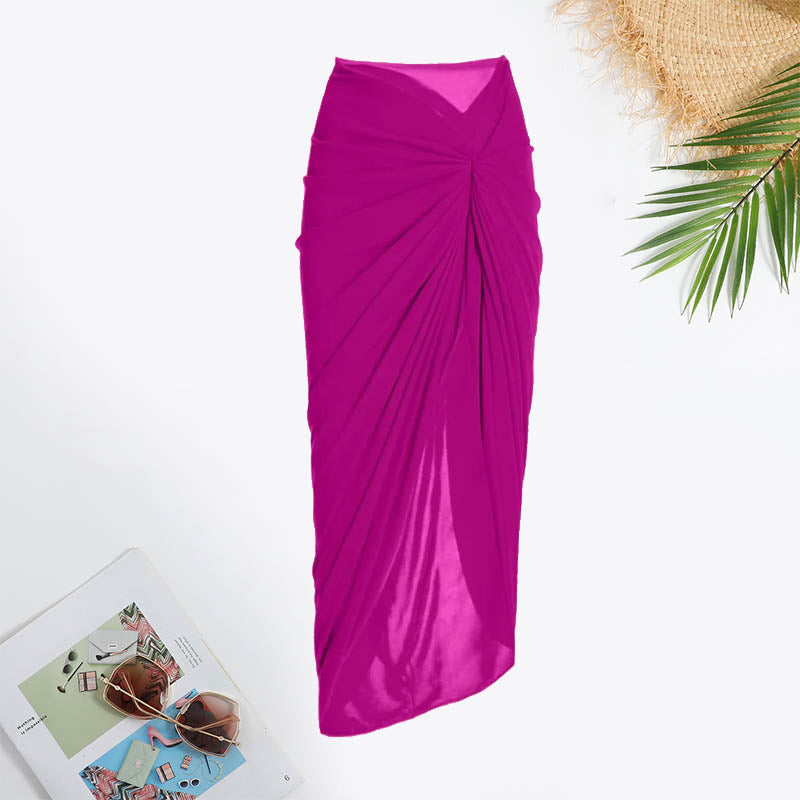 Colorblock One Shoulder Ruffle Trim Twist Front Swimsuit