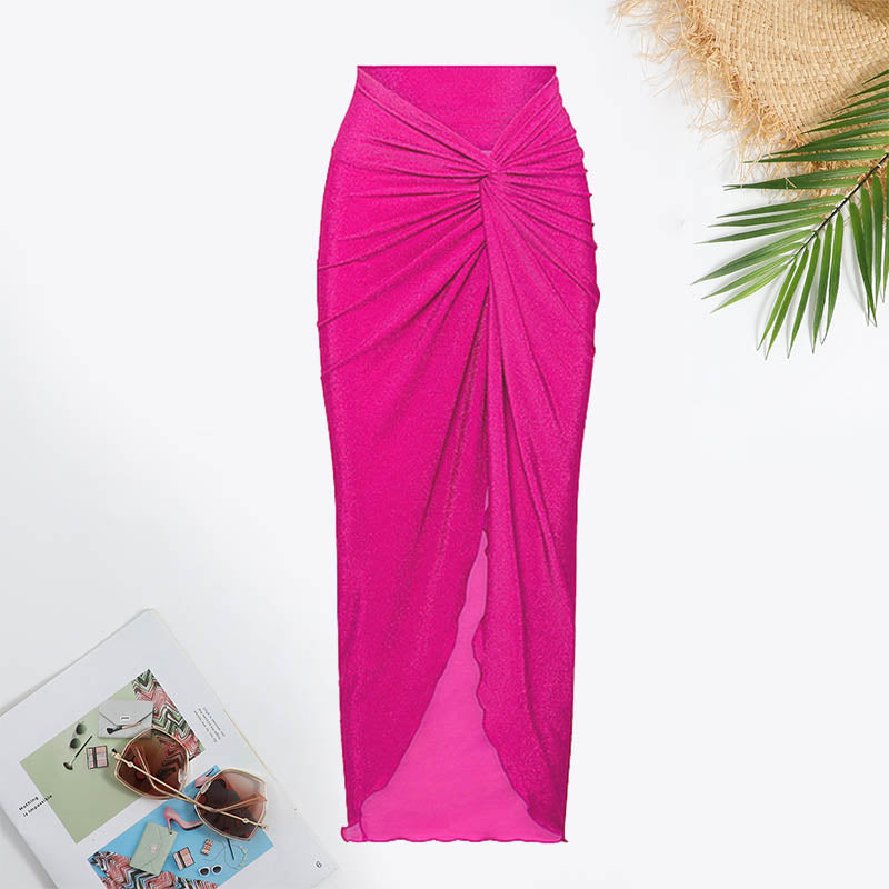 Colorblock Twist Front Swimsuit
