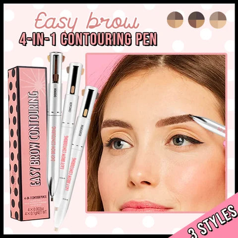 🎁2024 New Year Hot Sale🎁 4-in-1 Brow Contour & Highlight Pen